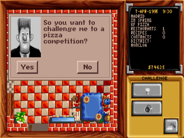 Do you want to
              challenge me to a pizza competition?