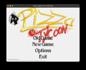 Main menu